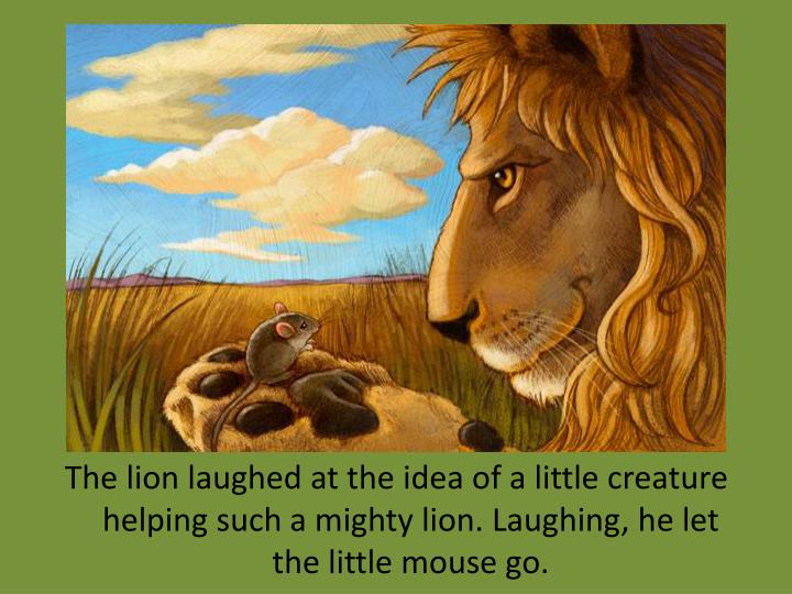 PPT - The Lion and the Mouse PowerPoint Presentation - ID:2668249