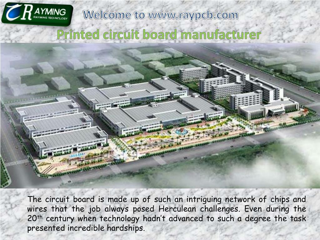 PPT - Printed Circuit Board Manufacturer China PowerPoint