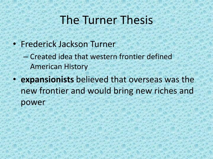 what is the turner thesis