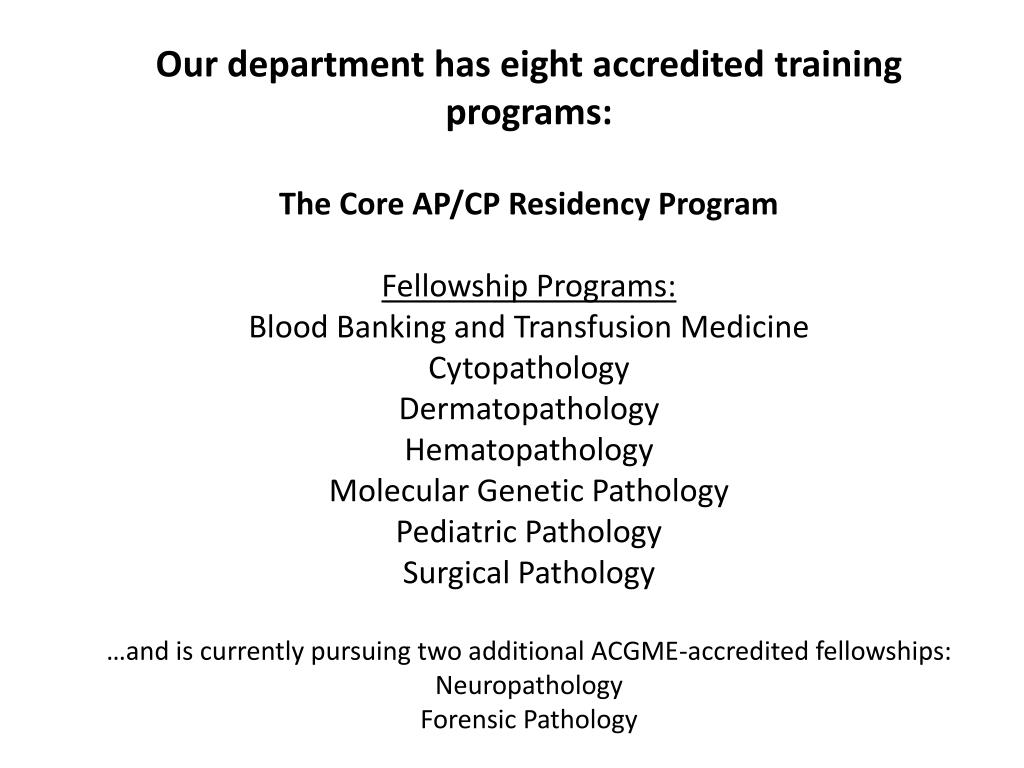 PPT ACGME Core Competencies New ACGME Duty Hours Standards PowerPoint