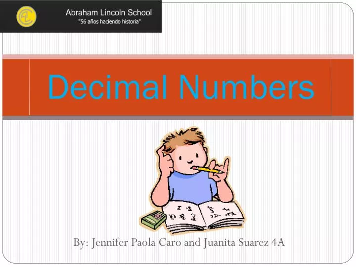 decimal numbers n.