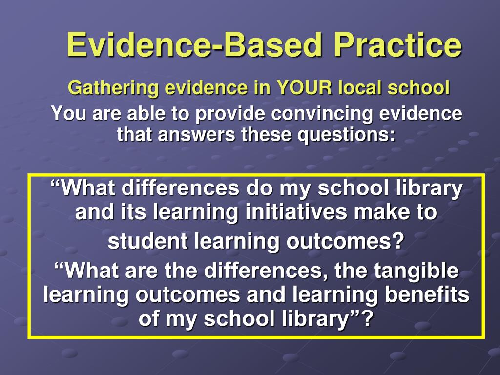 PPT School Libraries and Learning 20+ EvidenceBased Strategies