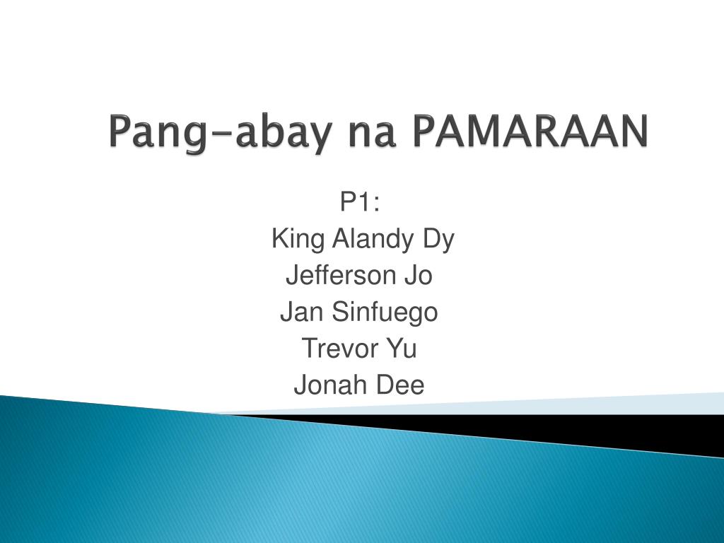 Filipino 3 Pang Abay Na Pamaraan Other Quiz Quizizz Halimbawa Ng - Vrogue