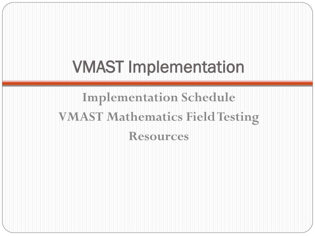 PPT Selecting Appropriate Students Virginia Modified Achievement