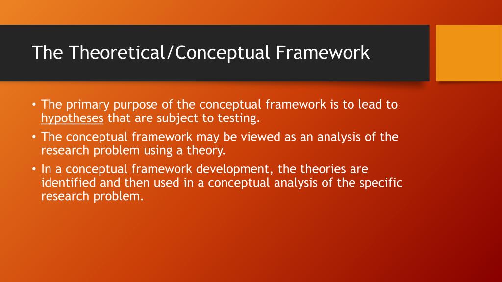 descriptive research theoretical framework