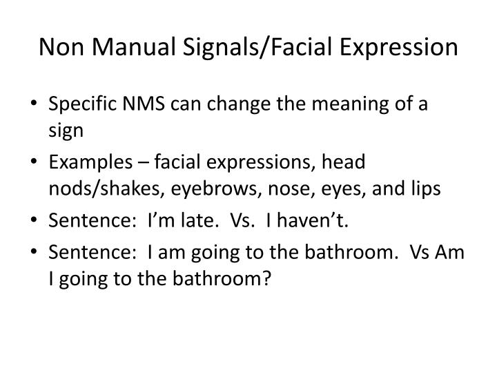 PPT - 5 Parameters of ASL PowerPoint Presentation - ID:2675716