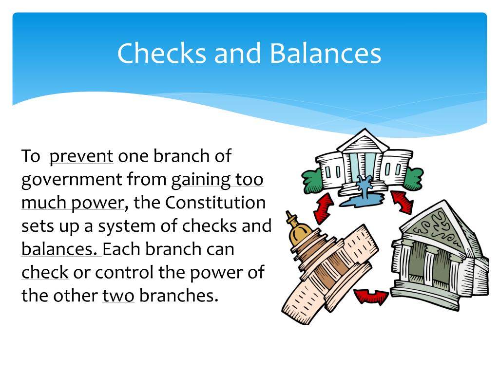 importance of checks and balances essay