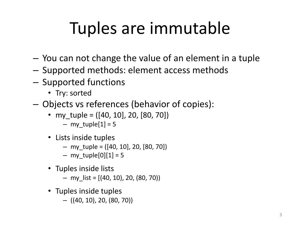 PPT - Tuples PowerPoint Presentation, free download - ID:2676120