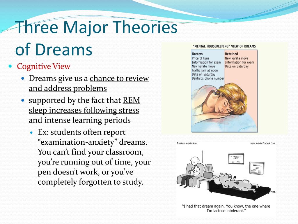 hypothesis on why we dream