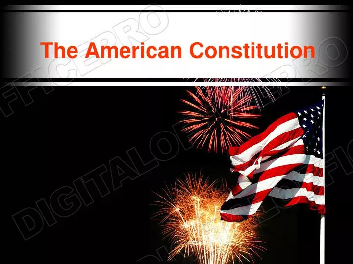 the american constitution n.