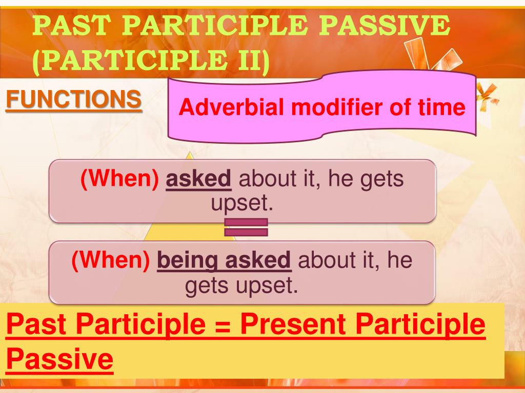 Паст партисипл в английском. Present participle примеры. Past participle. Past participle в английском. Past participle 1 и participle 2.