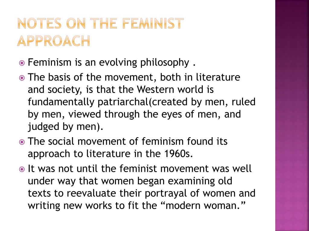 feminist theory presentation