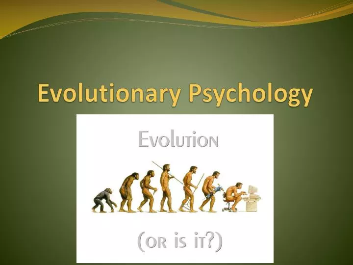 research paper topics evolutionary psychology