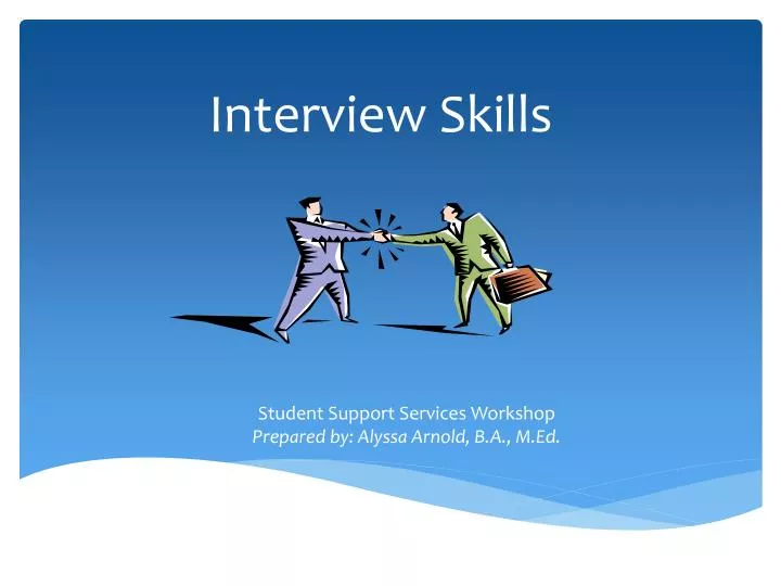 ppt presentation on interview skills