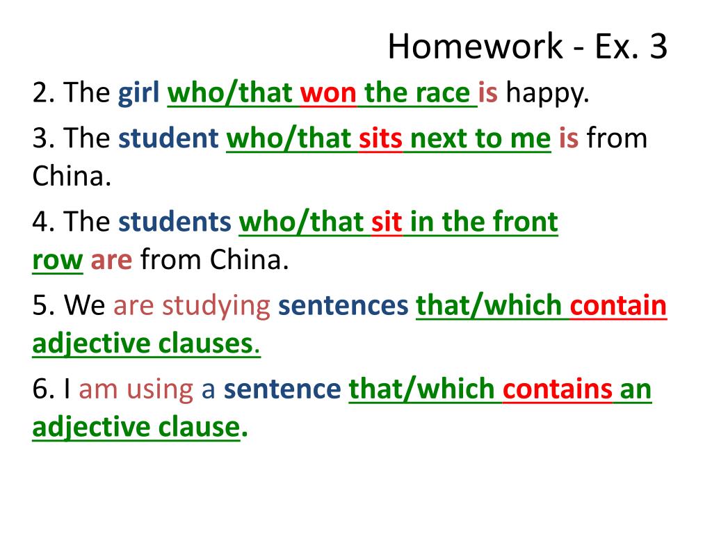 adjective dependent clause examples