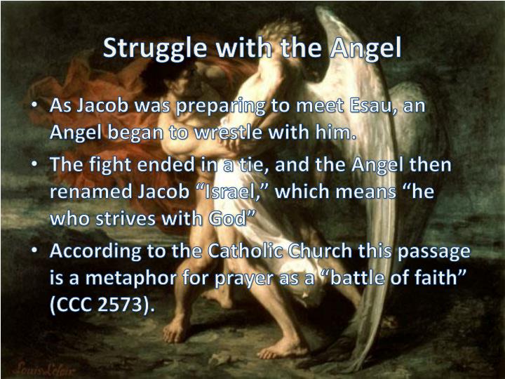 Summary Of Jacob Struggles With God