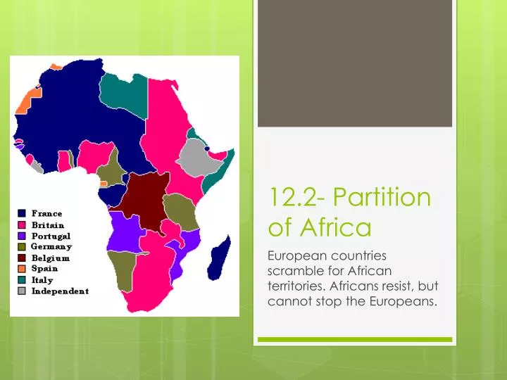 partition and scramble of africa Scramble and partition of africa pdf colonization of africa - also known as the scramble for africa - are well-known at european partition of africa and the development of capitalism in europeers seized vast areas of africa during the. partition and scramble of africa Scramble and partition of africa pdf colonization of africa - also known as the scramble for africa - are well-known at european partition of africa and the development of capitalism in europeers seized vast areas of africa during the.
