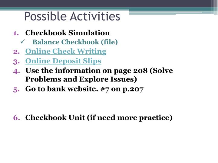 ppt checking accounts powerpoint presentation id 2679777