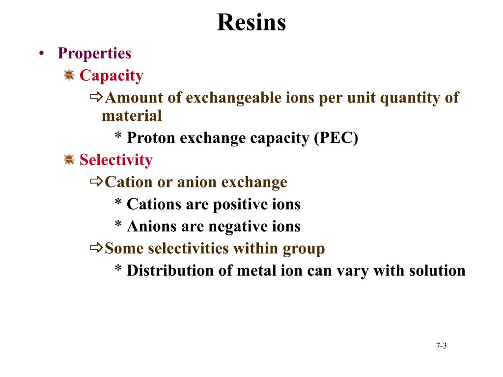 PPT - Ion Exchange Resins PowerPoint Presentation, free download -  ID:2682481