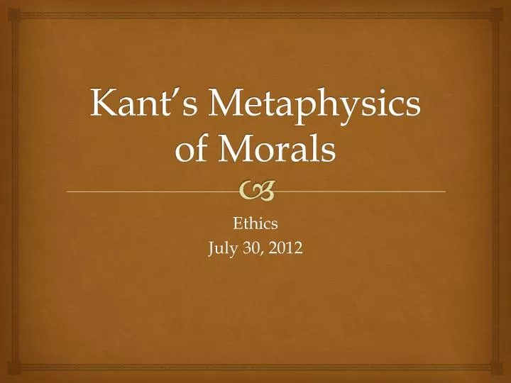 kant metaphysics of morals kant metaphysics of morals