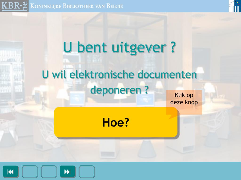 PPT - Dienst « Elektronische Publicaties » PowerPoint Presentation - ID