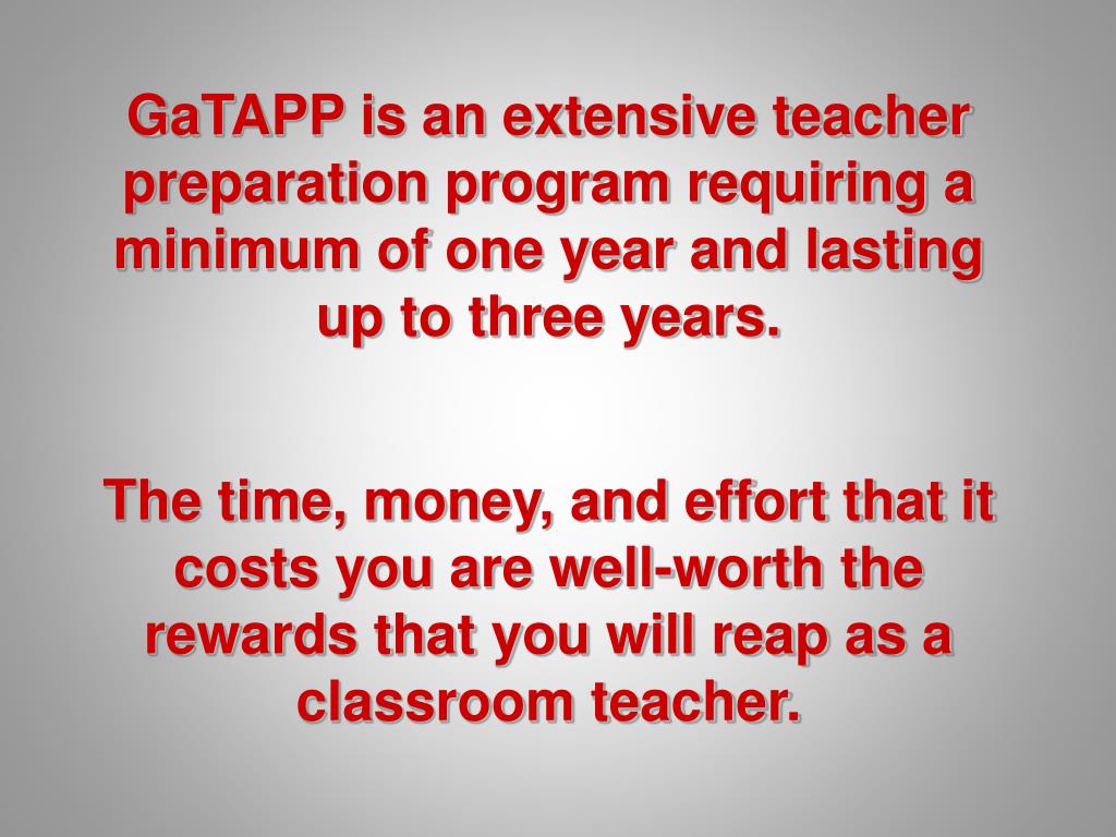 PPT - Georgia Teacher Academy for Preparation and Pedagogy PowerPoint ...