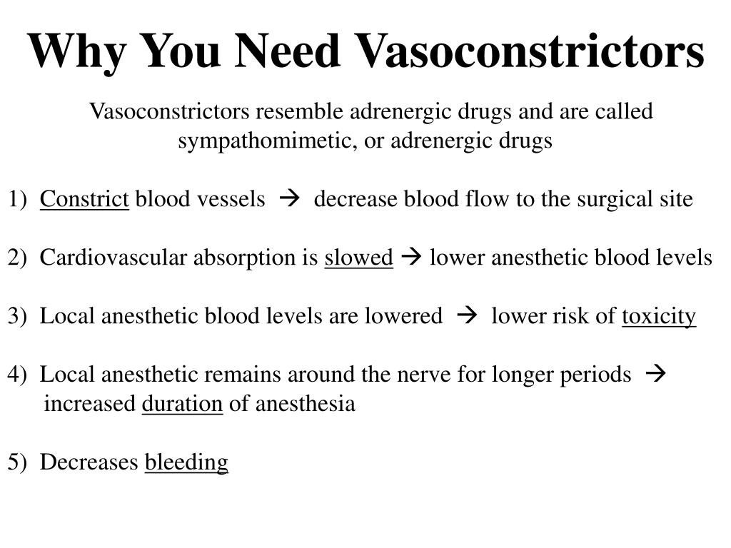 PPT Pharmacology of Vasoconstrictors PowerPoint Presentation, free