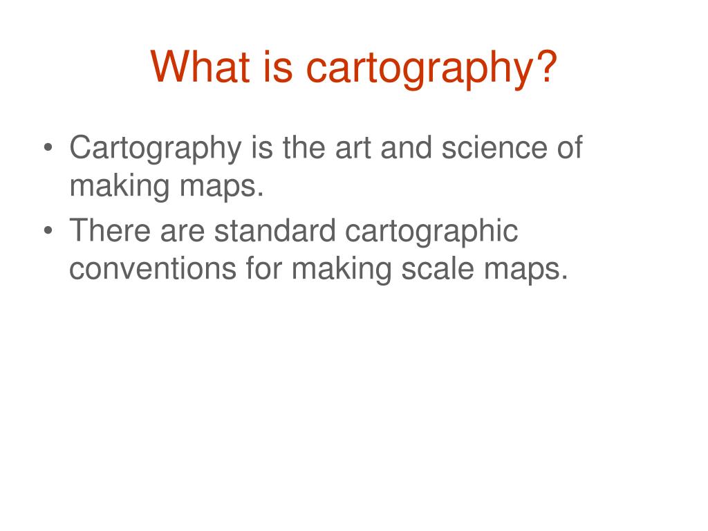 PPT - Introduction to Scale Maps and Basic Cartography PowerPoint Presentation - ID:2686891