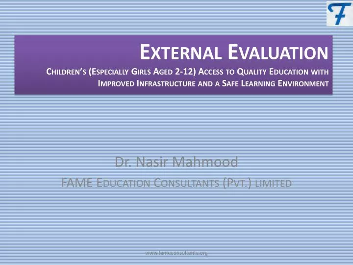 dr nasir mahmood fame education consultants pvt limited n.