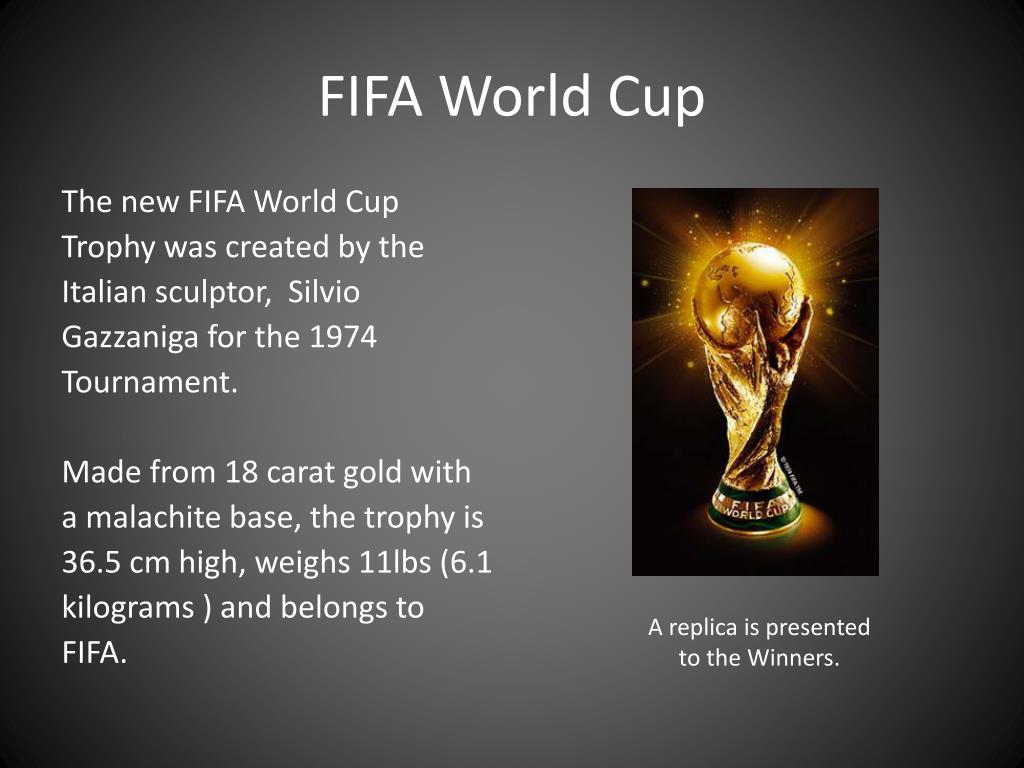 presentation of world cup