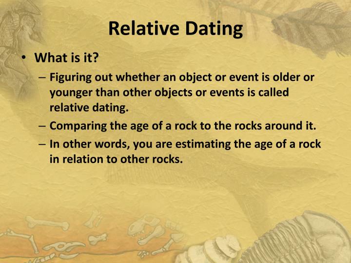 Relative dating ppt