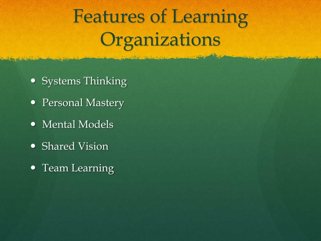 PPT - The Learning Organization PowerPoint Presentation, Free Download ...