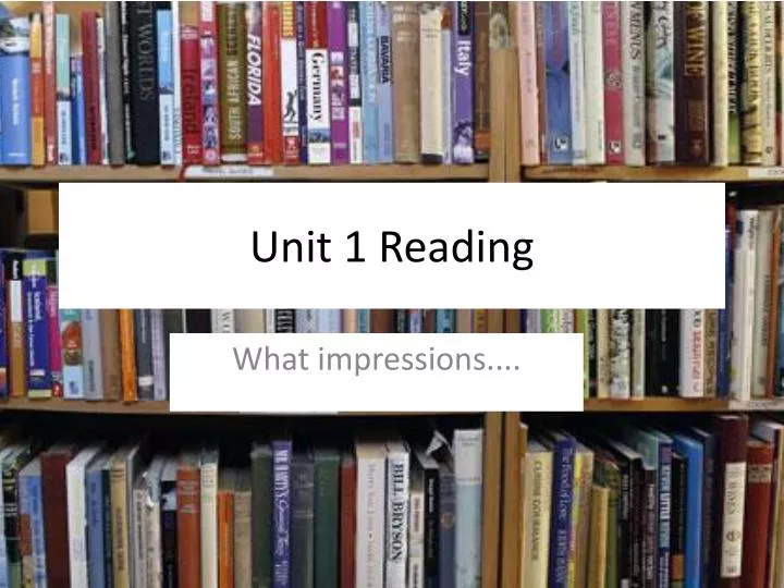 learning unit 1 reading learning unit 1 reading