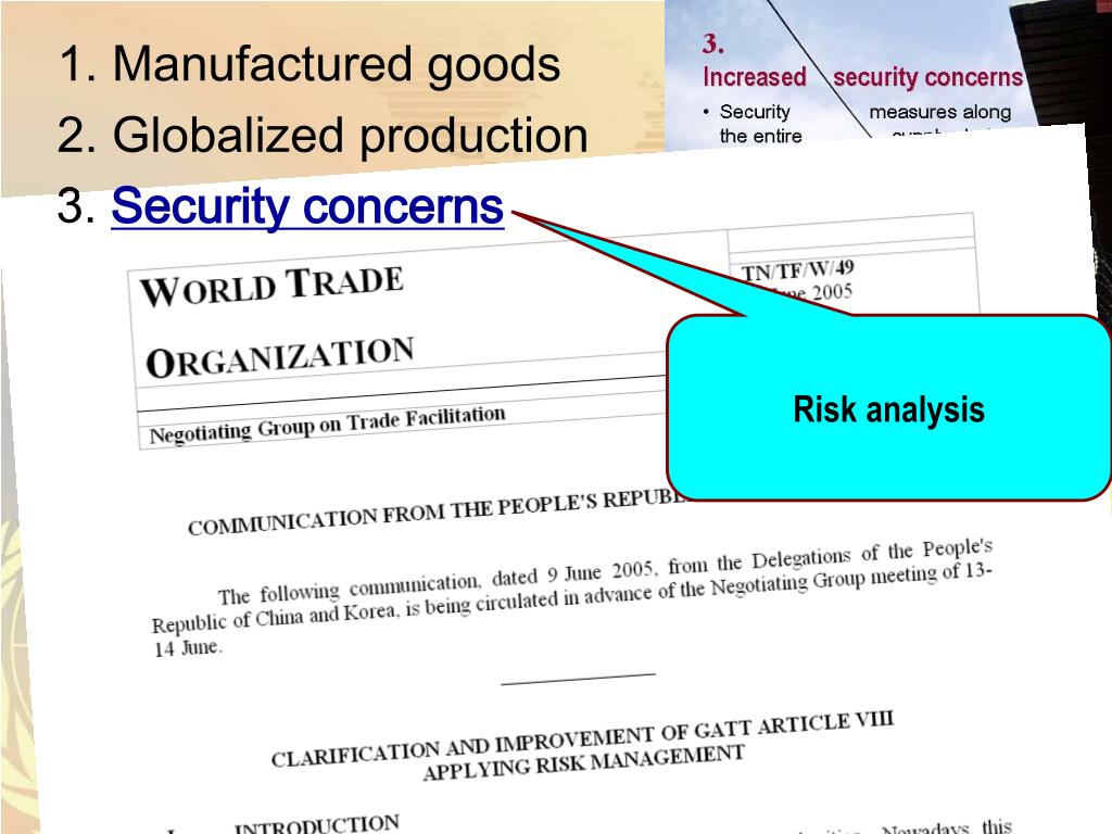 PPT - Negotiations on trade facilitation at the World Trade ...