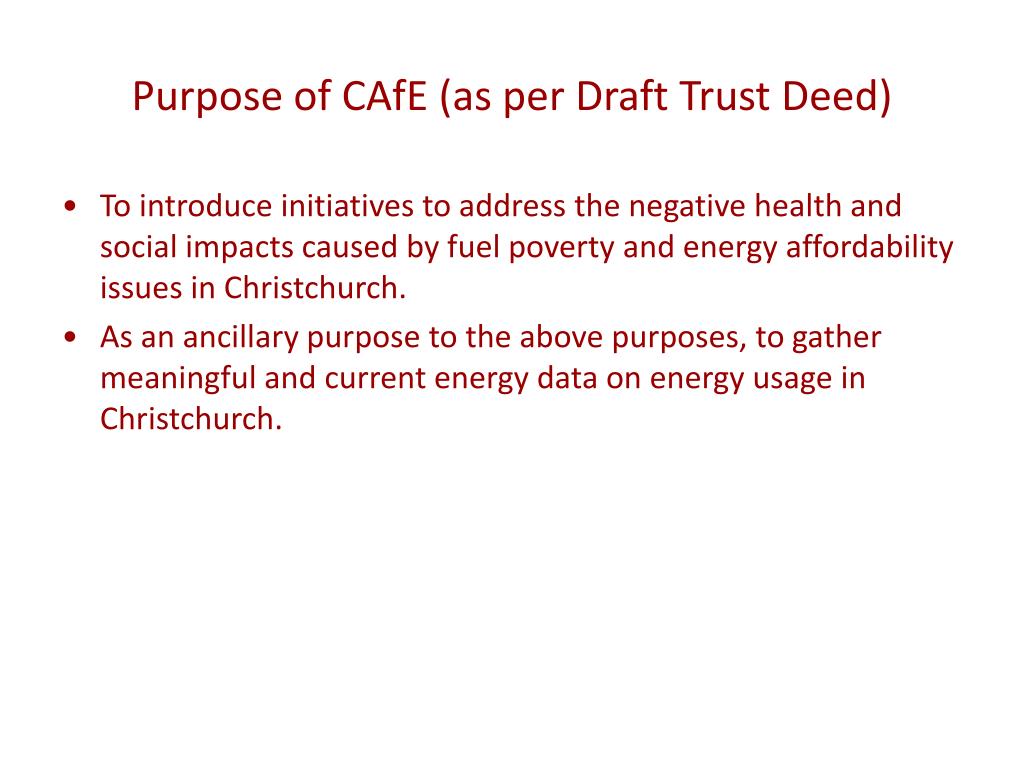 PPT Christchurch Agency For Energy CAfE PowerPoint Presentation 