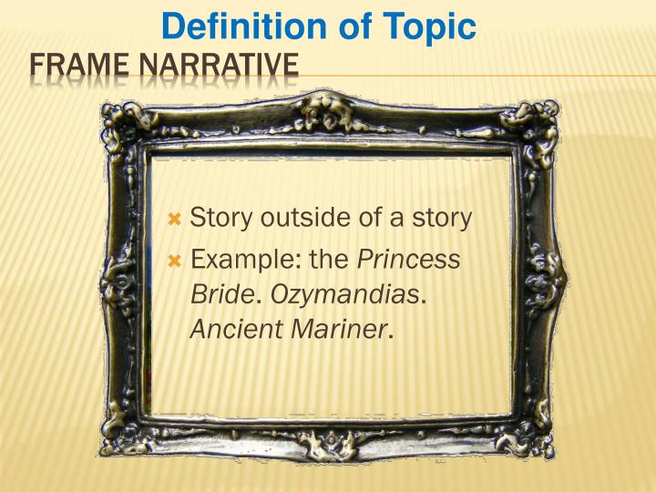 Frame Narrative In Beowulf