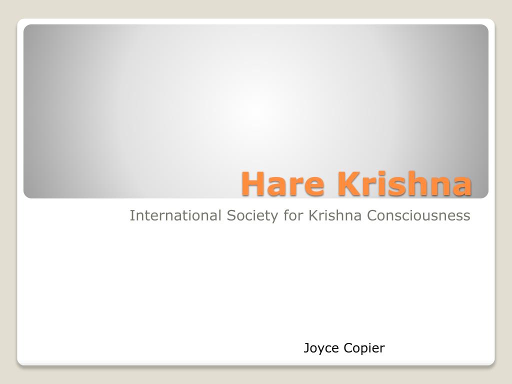 PPT - Hare krishna PowerPoint Presentation, free download - ID:1895629