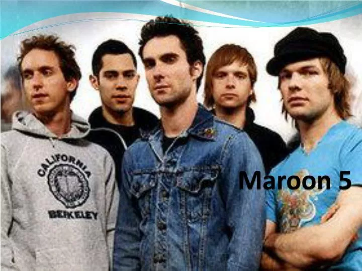 PPT - Maroon 5 PowerPoint Presentation, free download - ID:2694389