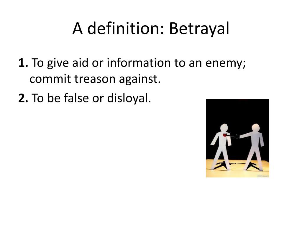 betrayal definition essay