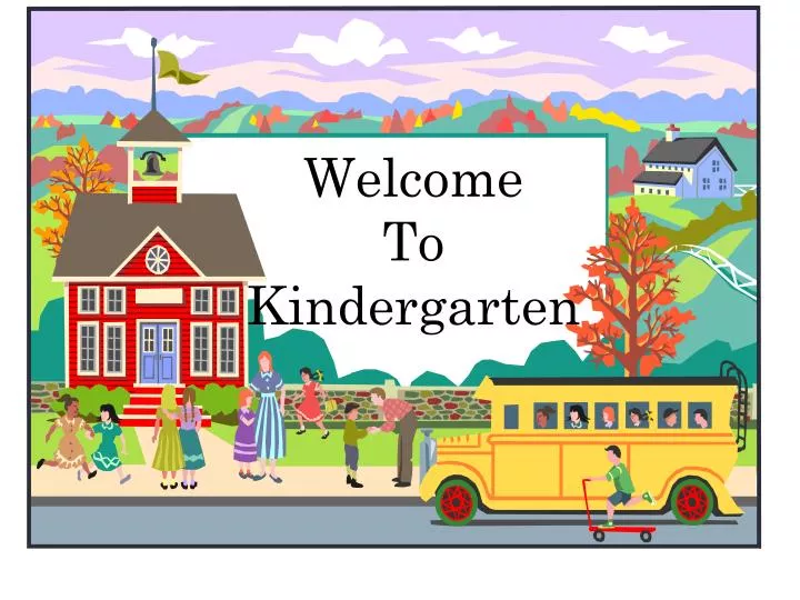 presentation about kindergarten