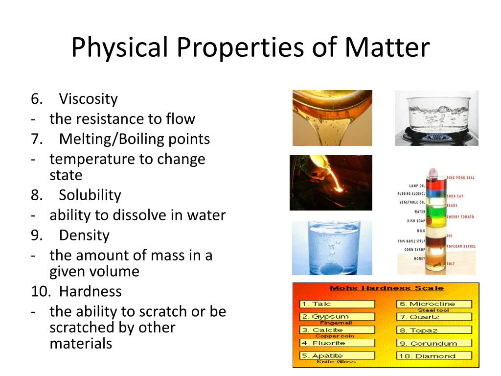 Ppt Physical Properties Of Matter Powerpoint Presentation Free