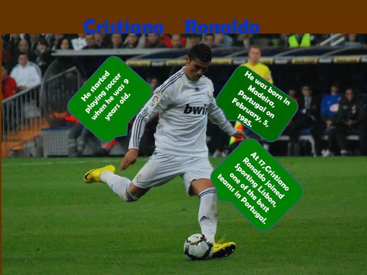 cristiano ronaldo powerpoint