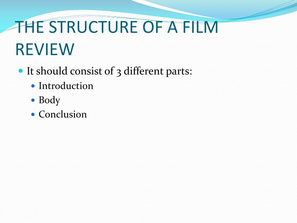 PPT - How to Write a Film Review PowerPoint Presentation, free