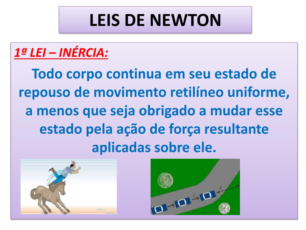 PPT - LEIS DE NEWTON PowerPoint Presentation, free download - ID:2699929