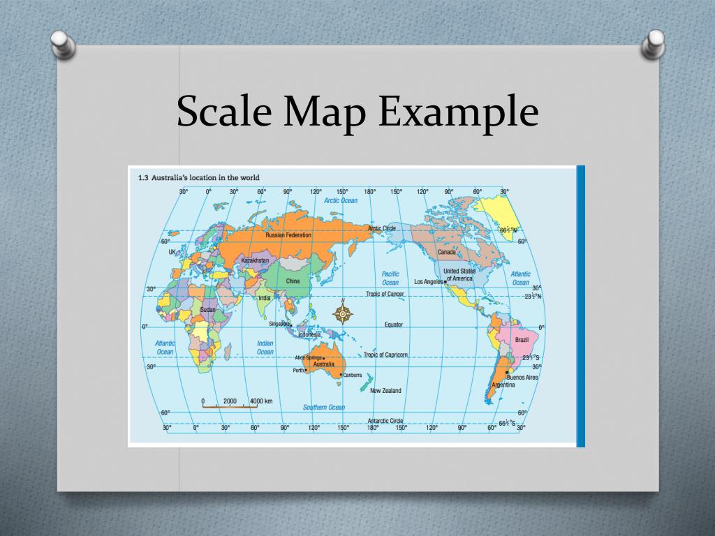 Political Map Scale