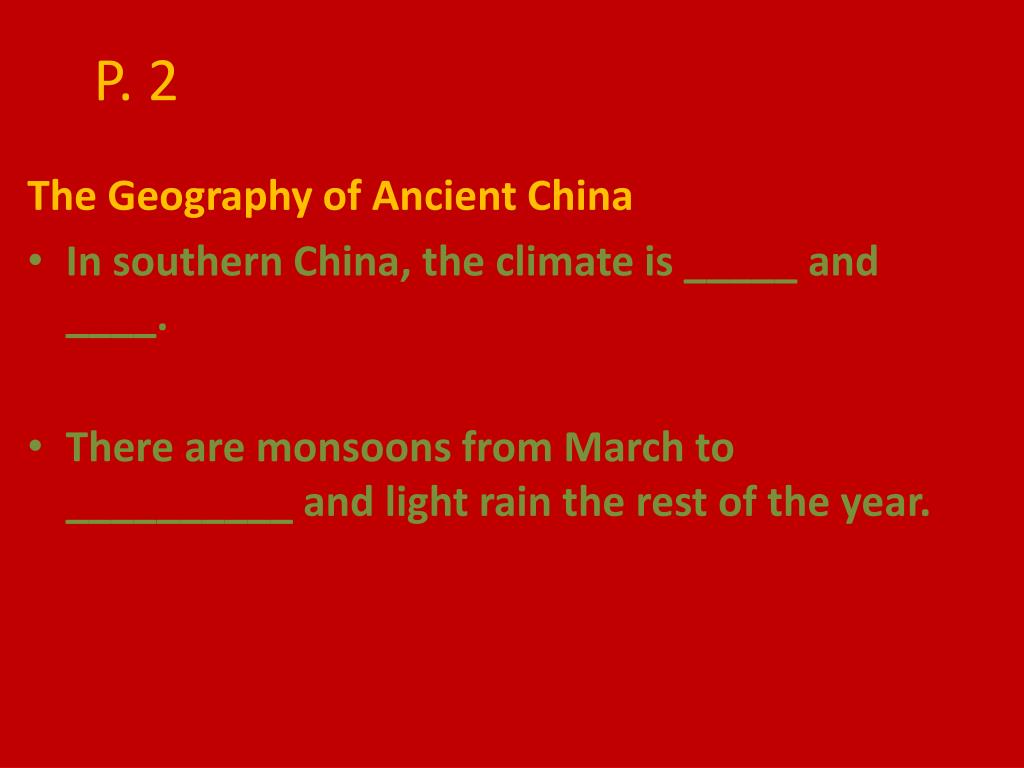PPT The Geography of China’s River Valleys PowerPoint Presentation ID2704064