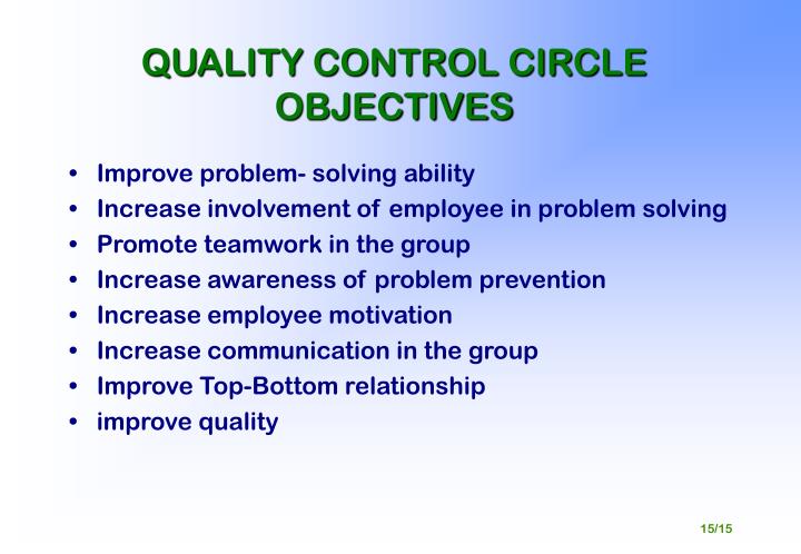 quality control circle