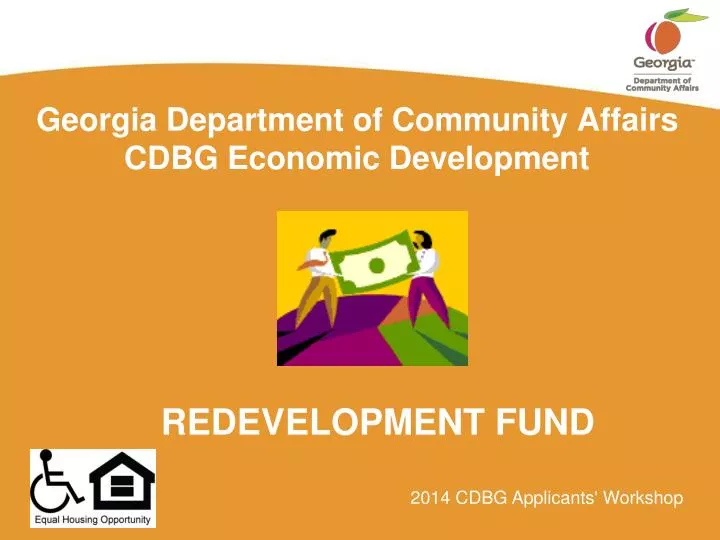 PPT - Georgia Department of Community Affairs CDBG Economic Development