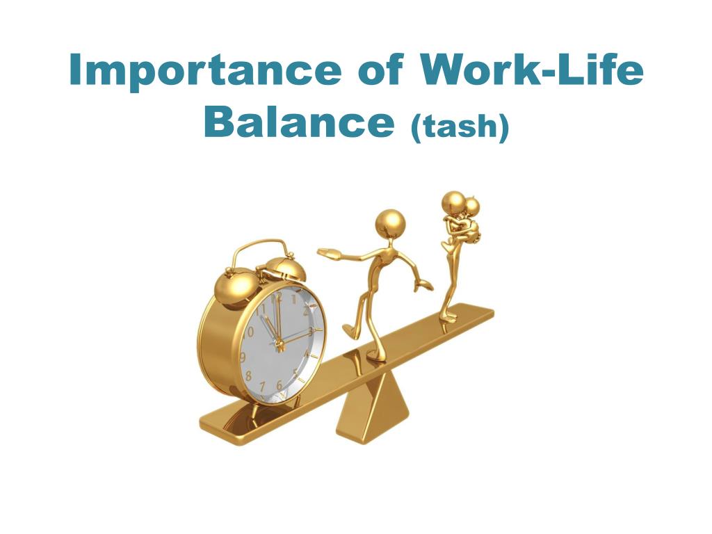 literature review on work life balance ppt