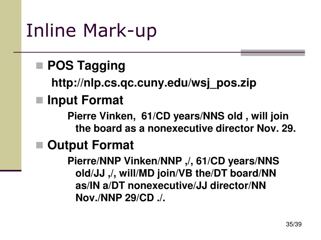 PPT - POS Tagging: Introduction PowerPoint Presentation, free ...